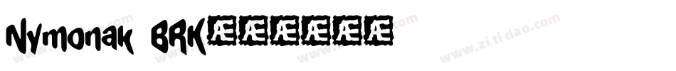 Nymonak BRK字体转换